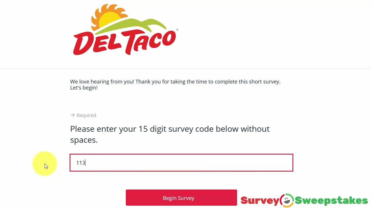 Myopinion.deltaco.com - Get $1 Off a $3 - Del Taco Survey